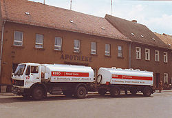 Essotanker, Erstes Tankfahrzeug 1990 Essotanker, Erstes Tankfahrzeug 1990
